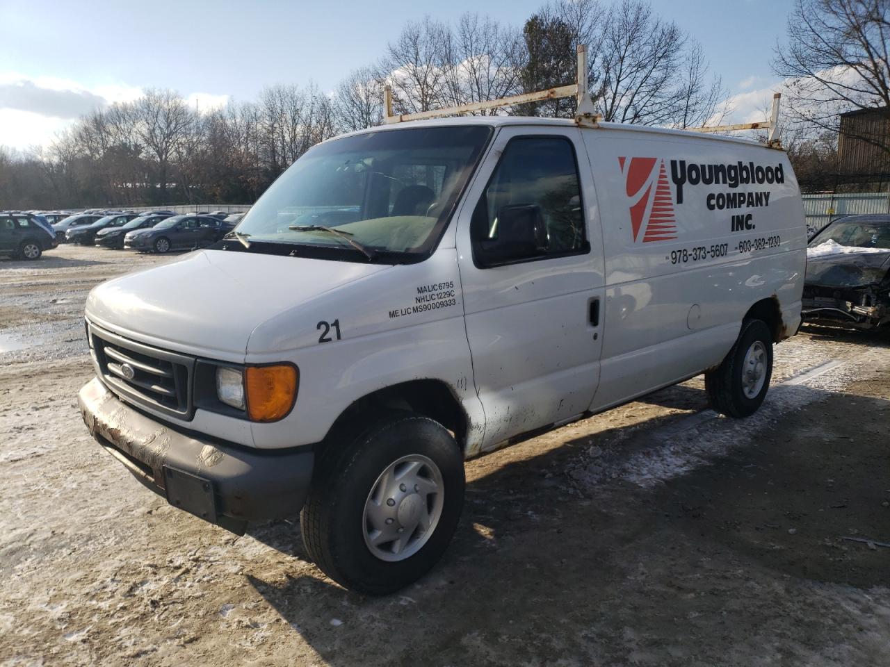  Salvage Ford Econoline