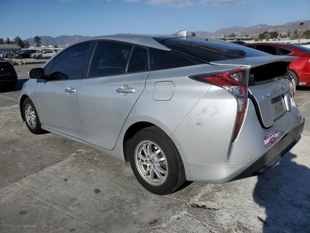 TOYOTA PRIUS 2017 silver  hybrid engine JTDKBRFU5H3056365 photo #3