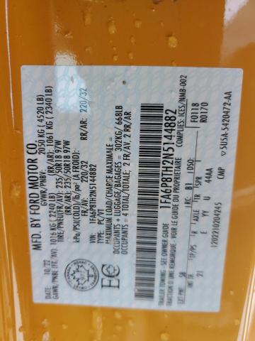 1FA6P8TH2N5144882 2022 FORD ALL Models