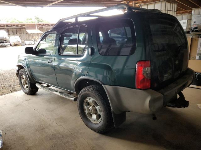 NISSAN XTERRA XE 2000 green  gas 5N1ED28Y8YC567126 photo #3