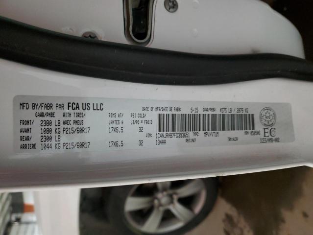 2015 JEEP PATRIOT 1C4NJRAB7FD393651