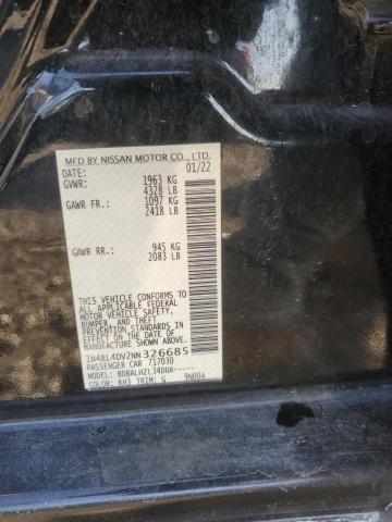 2022 NISSAN ALTIMA SV - 1N4BL4DV2NN326685
