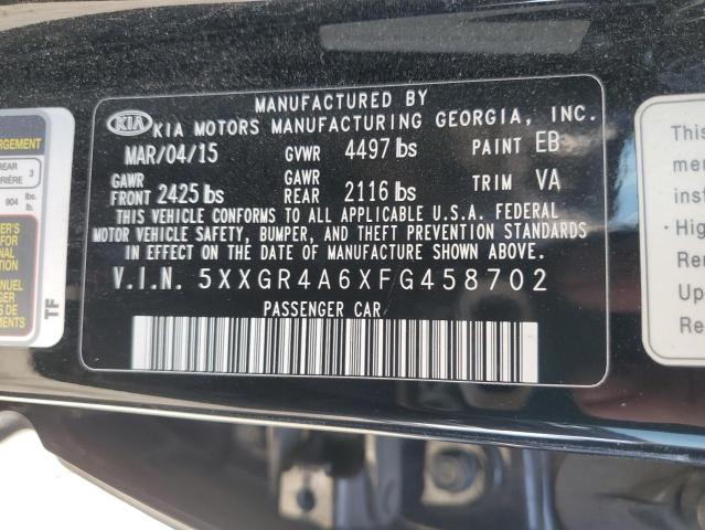 2015 KIA OPTIMA SX 5XXGR4A6XFG458702