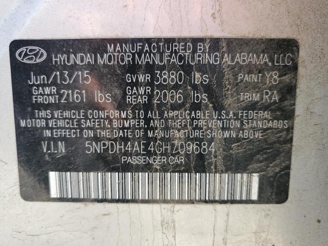 2016 HYUNDAI ELANTRA SE - 5NPDH4AE4GH709684