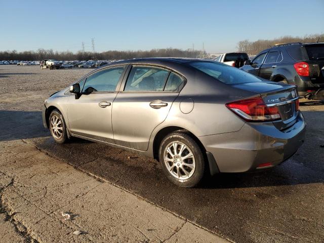 HONDA CIVIC LX 2013 gray  gas 19XFB2F54DE035446 photo #3