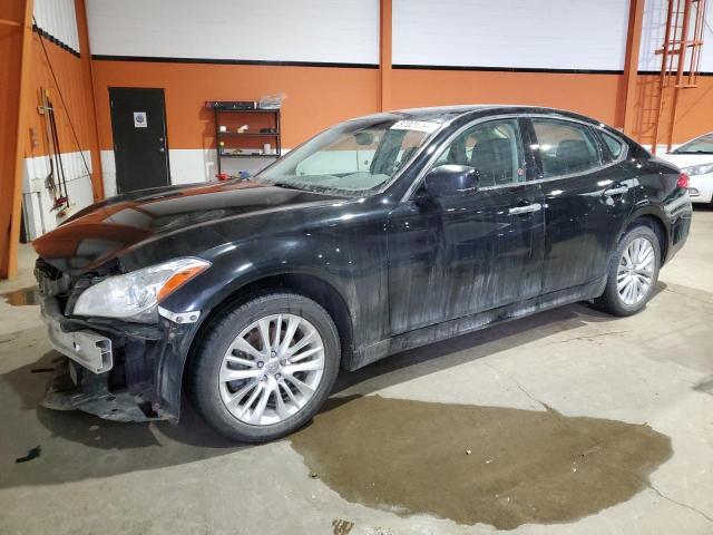 INFINITI M37 X 2012 black sedan 4d gas JN1BY1AR1CM390479 photo #1