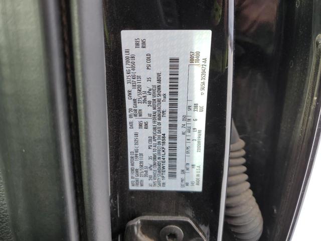 2020 FORD F150 SUPER - 1FTEW1E41LKF18584