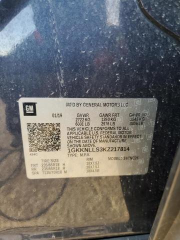 2019 GMC ACADIA SLE - 1GKKNLLS3KZ217814