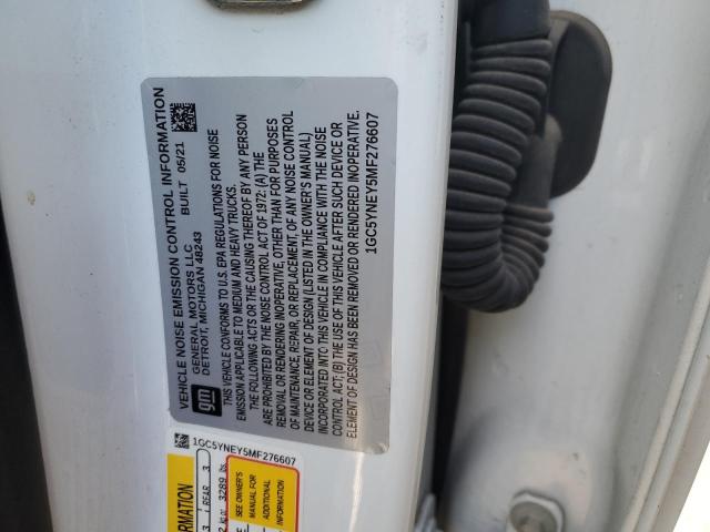 2021 CHEVROLET SILVERADO - 1GC5YNEY5MF276607