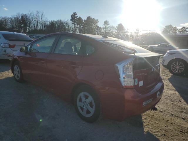 TOYOTA PRIUS 2010 red  hybrid engine JTDKN3DU8A1282506 photo #3