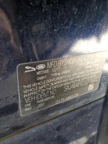 2018 JAGUAR XE S SAJAM4FV2JCP36202