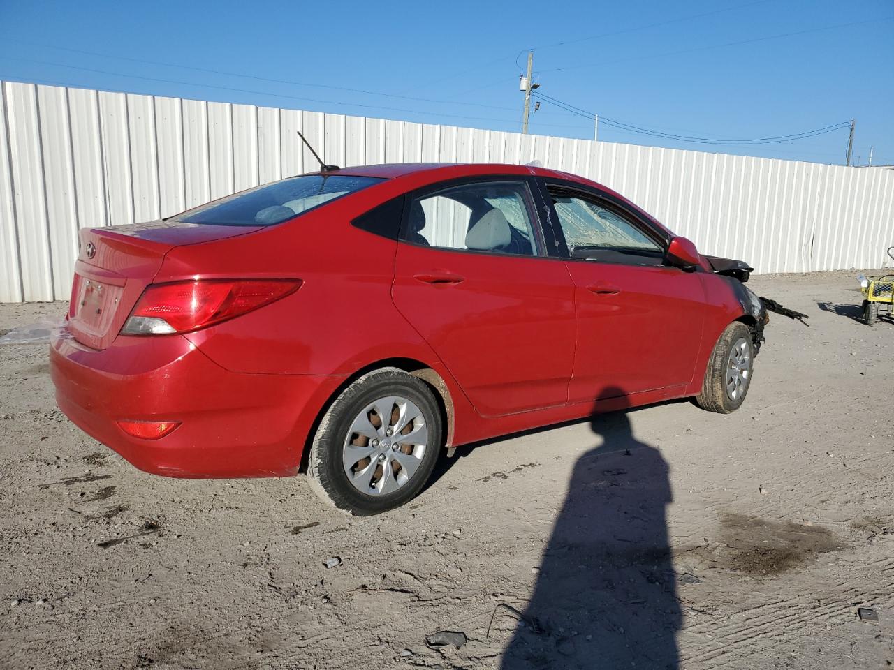 Lot #3301680622 2015 HYUNDAI ACCENT GLS