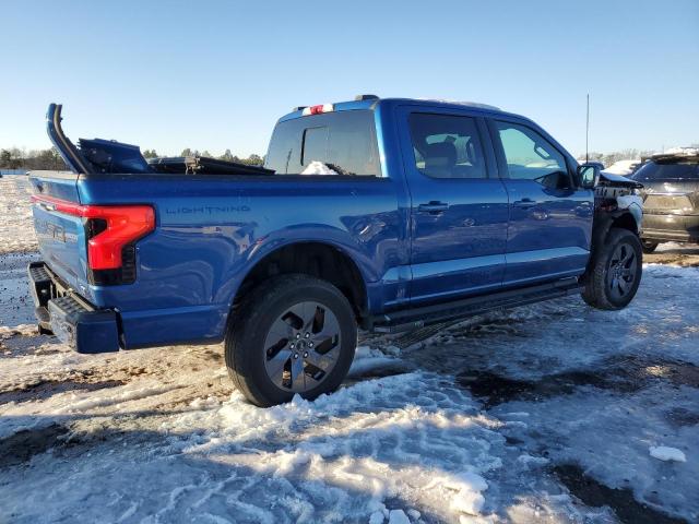 FORD F150 LIGHT 2022 blue  electric 1FT6W1EV4NWG13438 photo #4