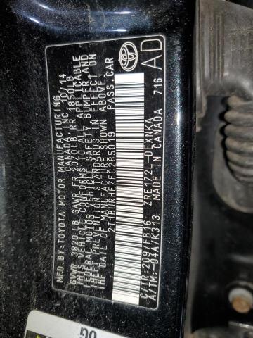2015 TOYOTA COROLLA L - 2T1BURHE7FC285019