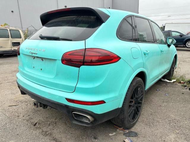 PORSCHE CAYENNE 2017 blue 4dr spor gas WP1AA2A20HKA80380 photo #4