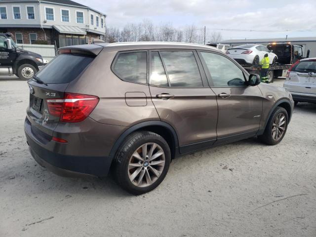 BMW X3 XDRIVE2 2013 brown  gas 5UXWX9C58D0A16018 photo #4