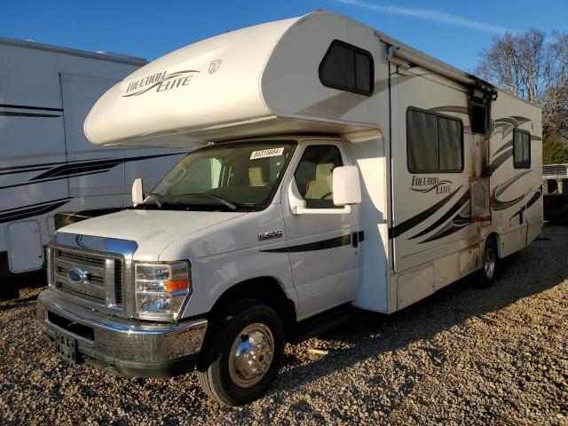FORD ECONOLINE 2011 white cutaway gas 1FDXE4FS8BDA72393 photo #3