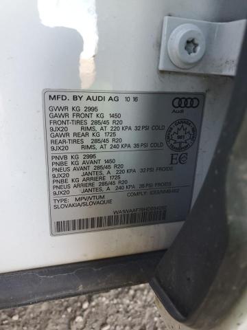 2017 AUDI Q7 TECHNIK WA1WAAF79HD034292