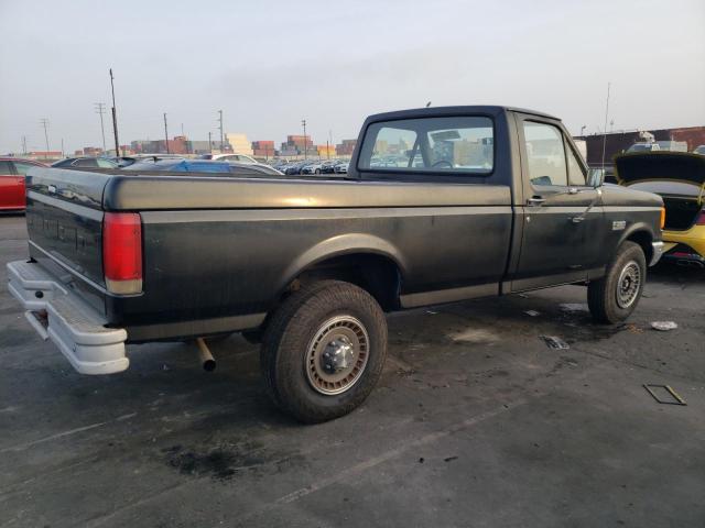 FORD F250 1987 black pickup gas 1FTFF25N8HPA91823 photo #4