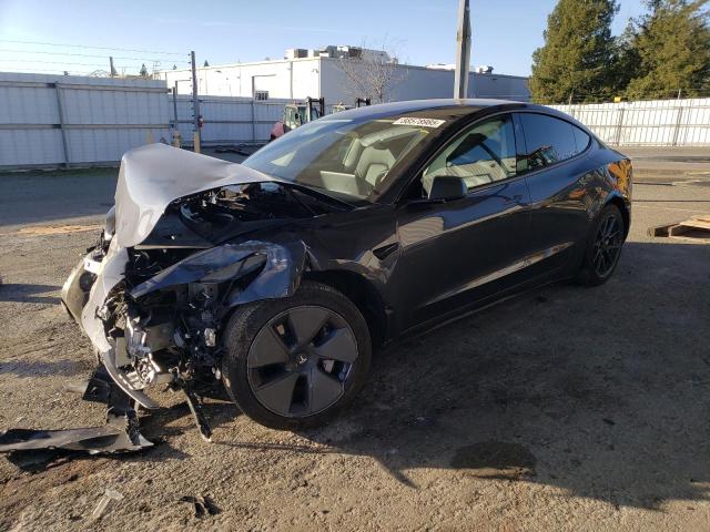 TESLA MODEL 3 2022 gray  electric 5YJ3E1EB2NF296520 photo #1