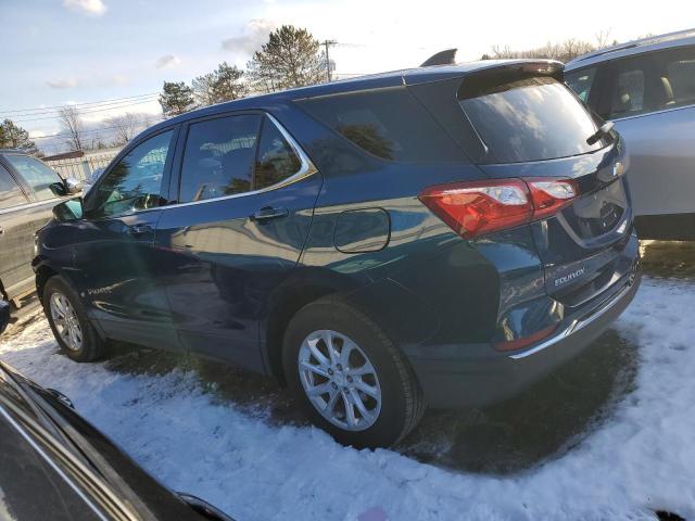 CHEVROLET EQUINOX LT 2020 blue  gas 2GNAXUEVXL6189075 photo #3