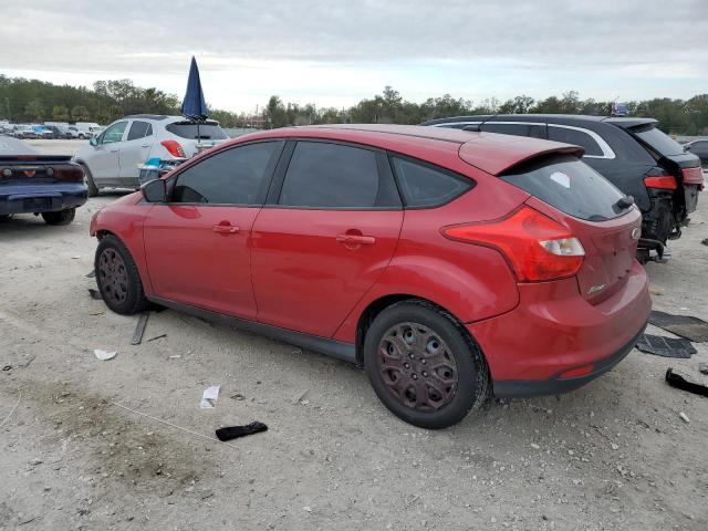 FORD FOCUS SE 2012 red hatchbac gas 1FAHP3K28CL166645 photo #3