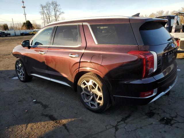 HYUNDAI PALISADE C 2021 burgundy  gas KM8R7DHE1MU334638 photo #3