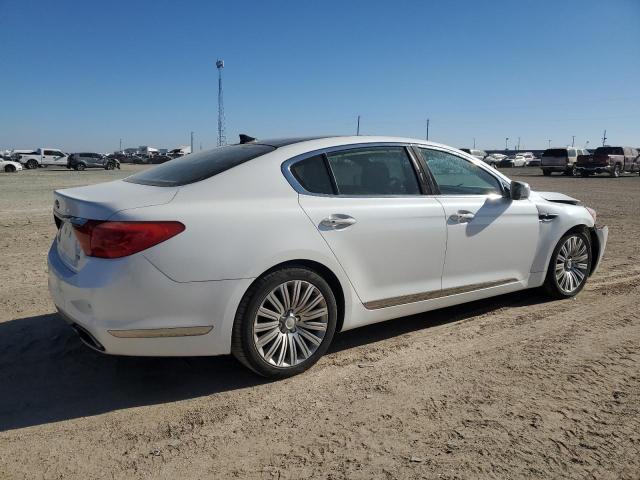 KIA K900 2015 white  gas KNALU4D4XF6026310 photo #4