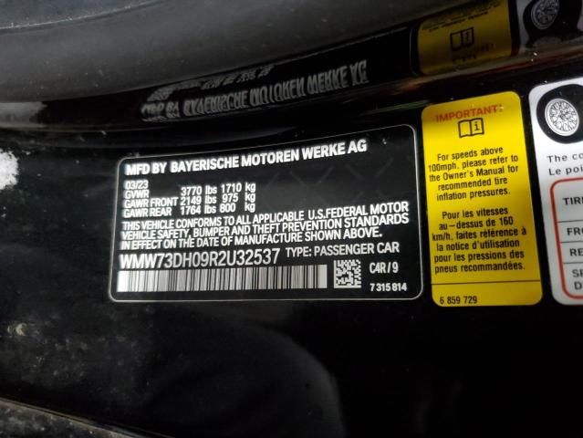 2024 MINI COOPER JOH WMW73DH09R2U32537