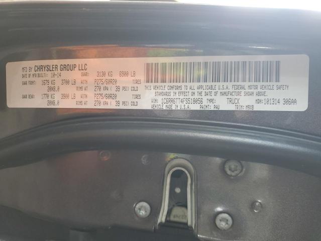 2015 RAM 1500 SLT - 1C6RR6TT4FS518056