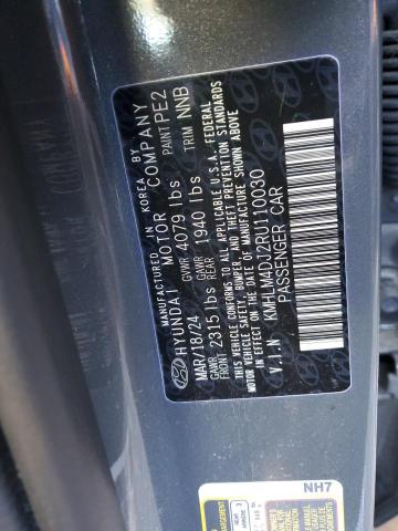 2024 HYUNDAI ELANTRA BL - KMHLM4DJ2RU110030