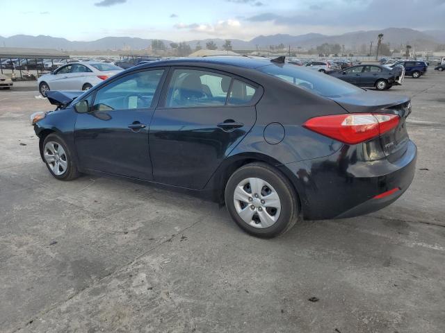 KIA FORTE LX 2016 black  gas KNAFK4A67G5617484 photo #3