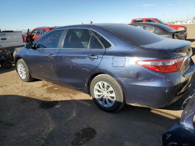 TOYOTA CAMRY LE 2017 blue sedan 4d gas 4T1BF1FK7HU693090 photo #3