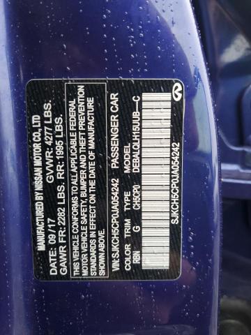 2018 INFINITI QX30 BASE - SJKCH5CP0JA054242