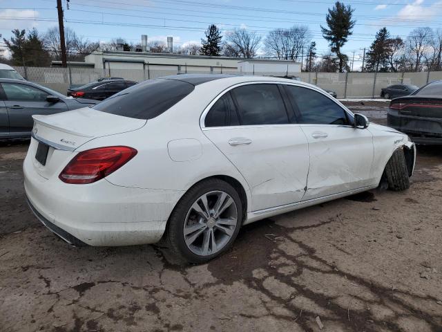 MERCEDES-BENZ C 300 4MAT 2016 white  gas 55SWF4KB5GU177913 photo #4