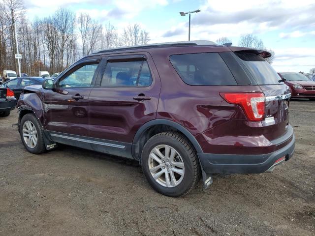 FORD EXPLORER X 2018 burgundy  gas 1FM5K8D88JGC78616 photo #3