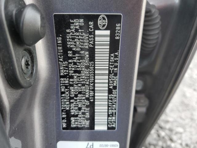 2016 TOYOTA CAMRY LE 4T1BF1FK1GU555625