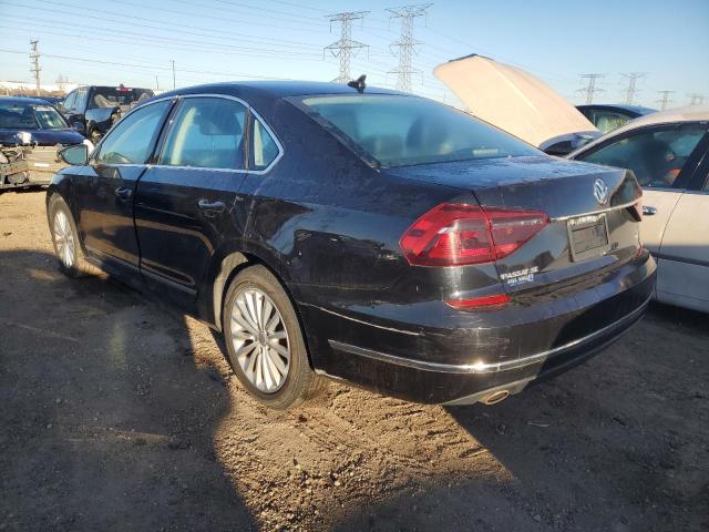 VOLKSWAGEN PASSAT SE 2017 black  gas 1VWBT7A36HC041760 photo #3