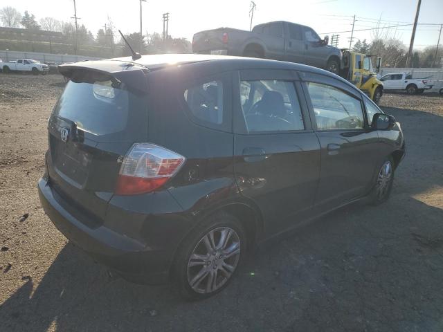 HONDA FIT SPORT 2009 black  gas JHMGE88469S018864 photo #4