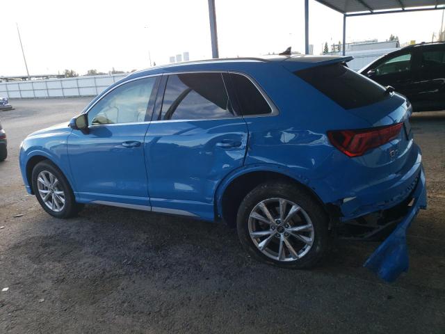 AUDI Q3 PREMIUM 2023 blue  gas WA1DECF39P1044146 photo #3