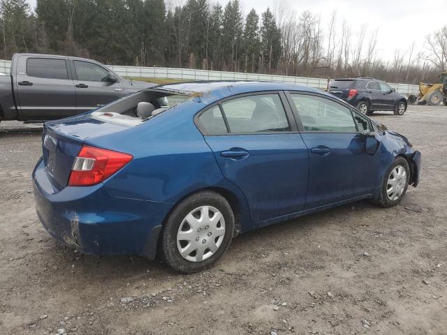 HONDA CIVIC LX 2012 blue  gas 19XFB2F56CE080614 photo #4