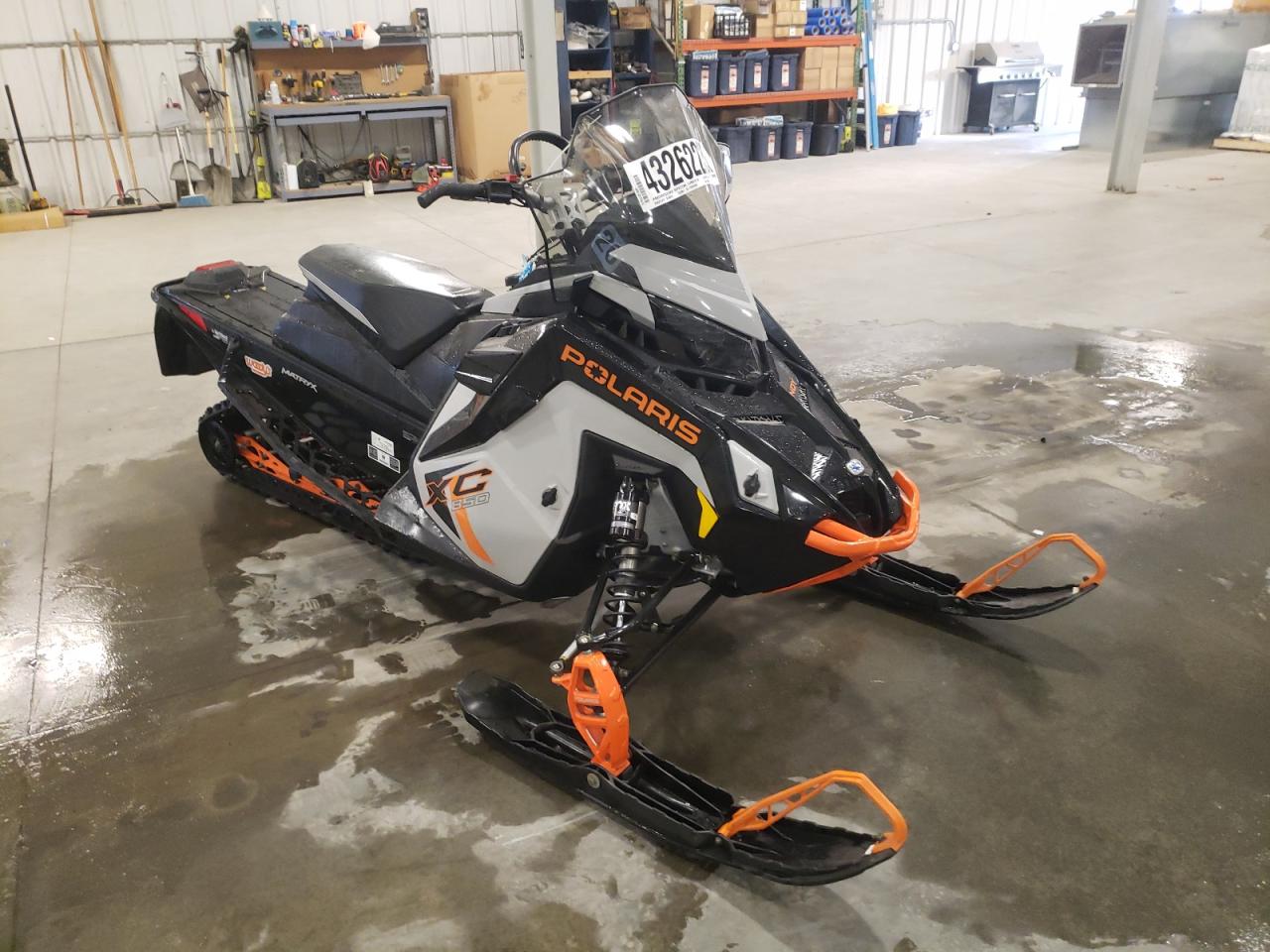  Salvage Polaris Snowmobile