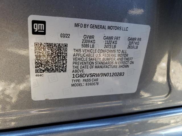 2022 CADILLAC CT5-V - 1G6DV5RW9N0120283
