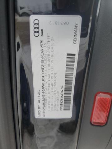 2019 AUDI A5 PREMIUM - WAUENCF51KA037774