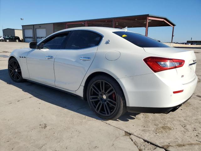 MASERATI GHIBLI S 2015 white sedan 4d gas ZAM57RTA4F1134129 photo #3