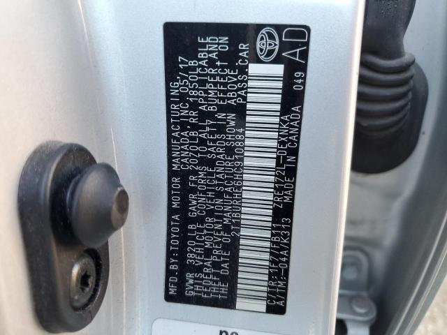 2017 TOYOTA COROLLA L - 2T1BURHE6HC910884