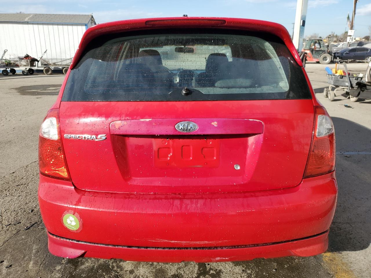 Lot #3056266385 2005 KIA SPECTRA