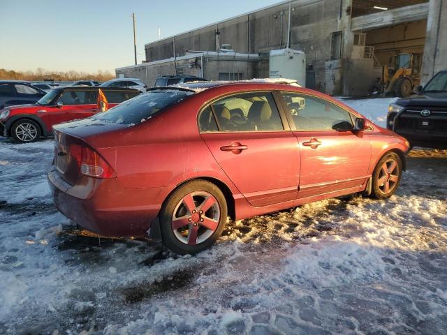 HONDA CIVIC LX 2006 burgundy  gas 1HGFA16506L036330 photo #4