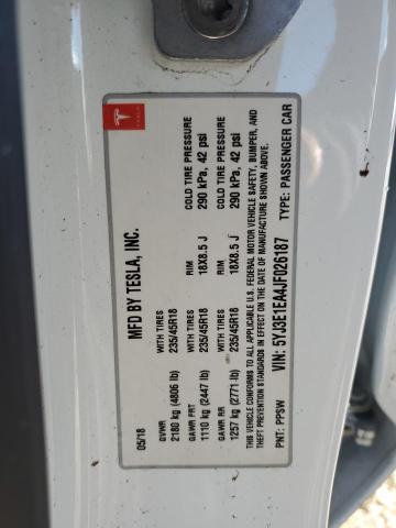 2018 TESLA MODEL 3 - 5YJ3E1EA4JF026187