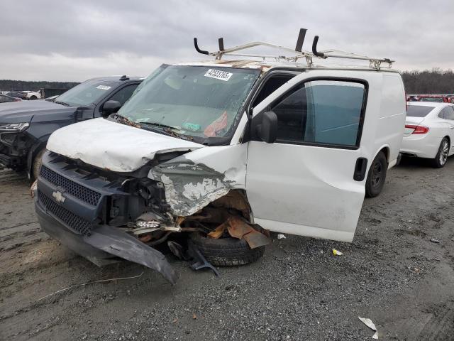 CHEVROLET EXPRESS G1 2006 white  gas 1GCFG15X161273047 photo #1